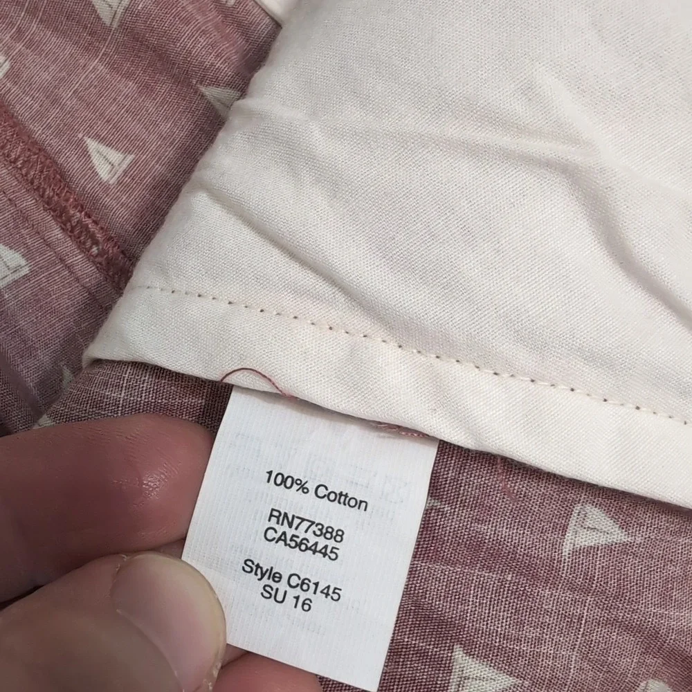NEW J Crew Mens‎ Short Flat Front Red 30x8.5